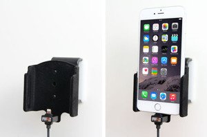 Uchwyt do Apple iPhone Xs Max z wbudowaną ładowarką samochodową do instalacji na stałe