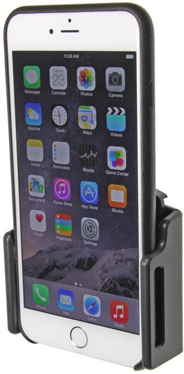 Uchwyt pasywny do Apple iPhone Xr w futerale w futerale lub obudowie o wymiarach: 75-89 mm (szer.), 2-10 mm (grubość).