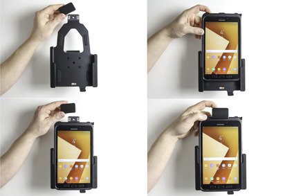 Uchwyt pasywny do Samsung Galaxy Tab Active 5 SM-X300/SM-X306B w oryginalnym futerale z blokadą sprężynową
