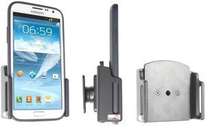 Uchwyt regulowany do Samsung Galaxy Note 20 Ultra w grubszym futerale.