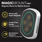 Scosche MagicMount™ Pro2 uchwyt magnetyczny montaż na deskę auta / w kratkę wentylacyjną. Dedykowany do telefonów / nawigacji.