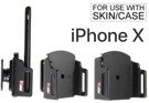Uchwyt regulowany do Apple iPhone Xr w futerale lub obudowie o wymiarach: 62-77 mm (szer.), 2-10 mm (grubość)